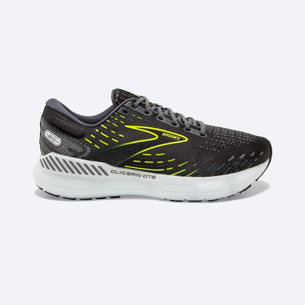 Brooks Glycerin GTS 20 Erkek Koşu Ayakkabısı Beyaz | TR-163048