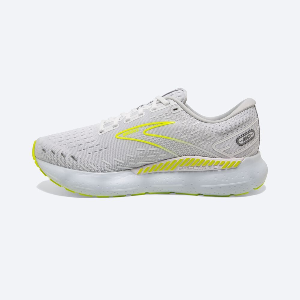 Brooks Glycerin GTS 20 Erkek Koşu Ayakkabısı Beyaz | TR-206973