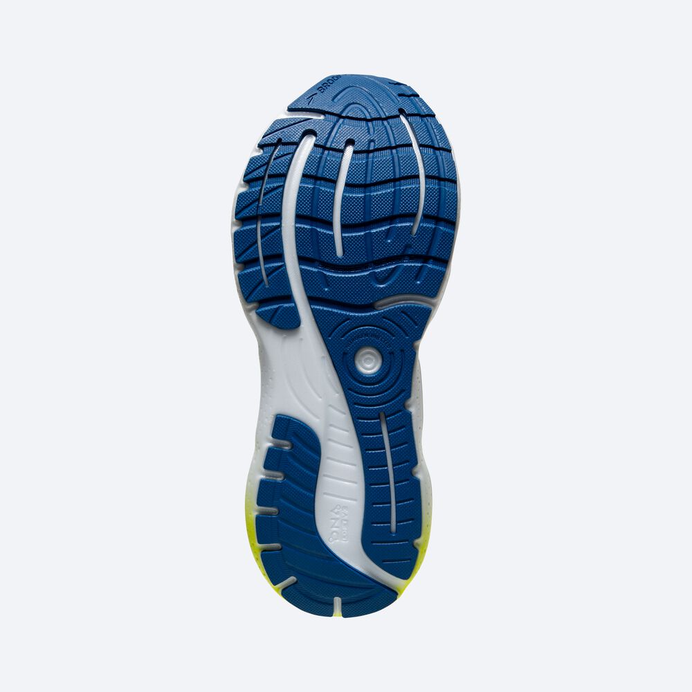 Brooks Glycerin GTS 20 Erkek Koşu Ayakkabısı Mavi/Beyaz | TR-649821