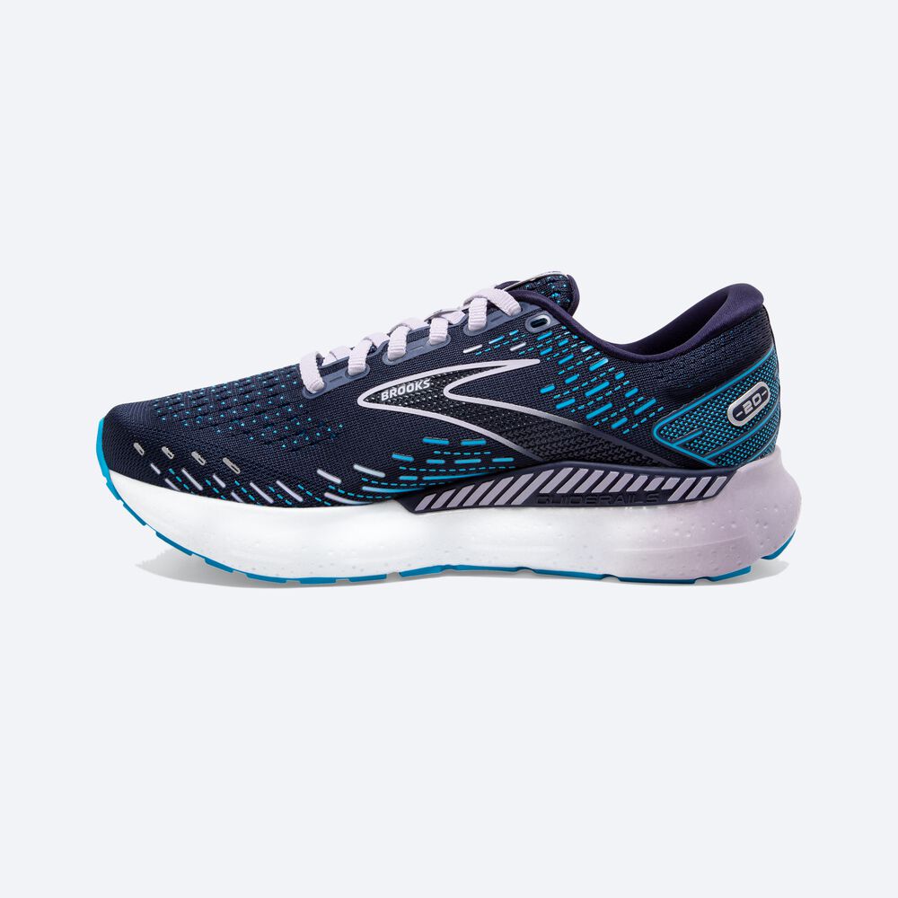 Brooks Glycerin GTS 20 Kadın Koşu Ayakkabısı Lacivert | TR-268149