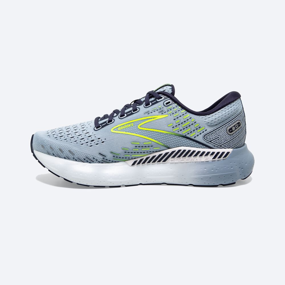 Brooks Glycerin GTS 20 Kadın Koşu Ayakkabısı Açık Mavi/Lacivert | TR-659301