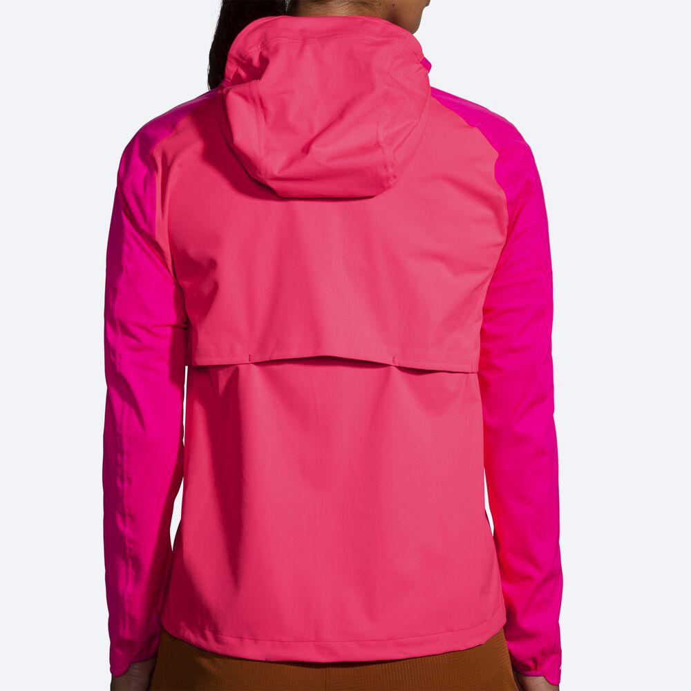 Brooks High Point Waterproof Kadın Ceket Pembe | TR-468103