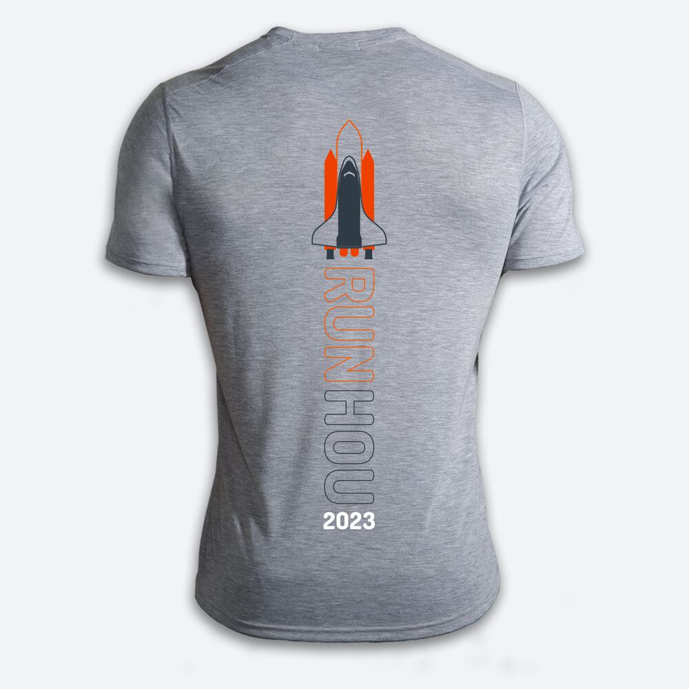 Brooks Houston23 Distance Short Sleeve 2.0 Erkek Tişört Gri | TR-902837