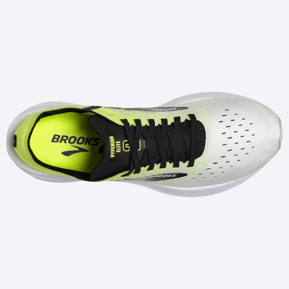 Brooks Hyperion Elite 2 Erkek Spor Ayakkabı Beyaz/Siyah | TR-986527