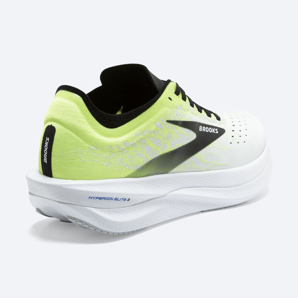 Brooks Hyperion Elite 2 Erkek Spor Ayakkabı Beyaz/Siyah | TR-986527