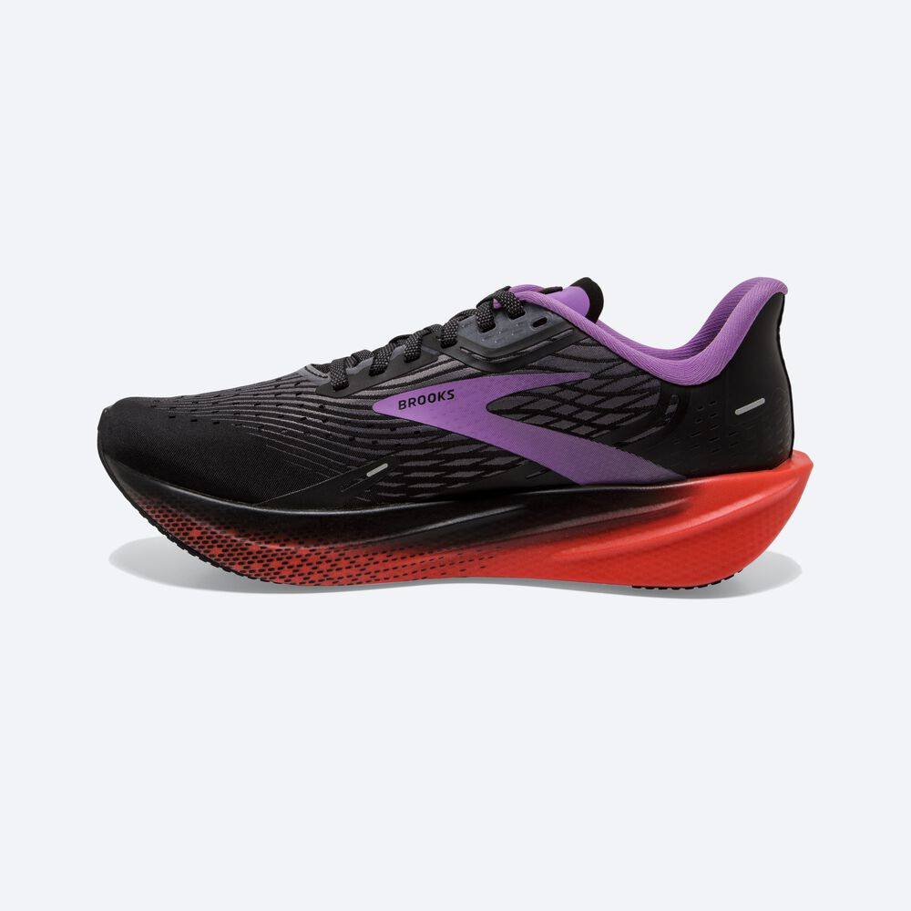 Brooks Hyperion Max Kadın Koşu Ayakkabısı Siyah/Çiçekli | TR-093652