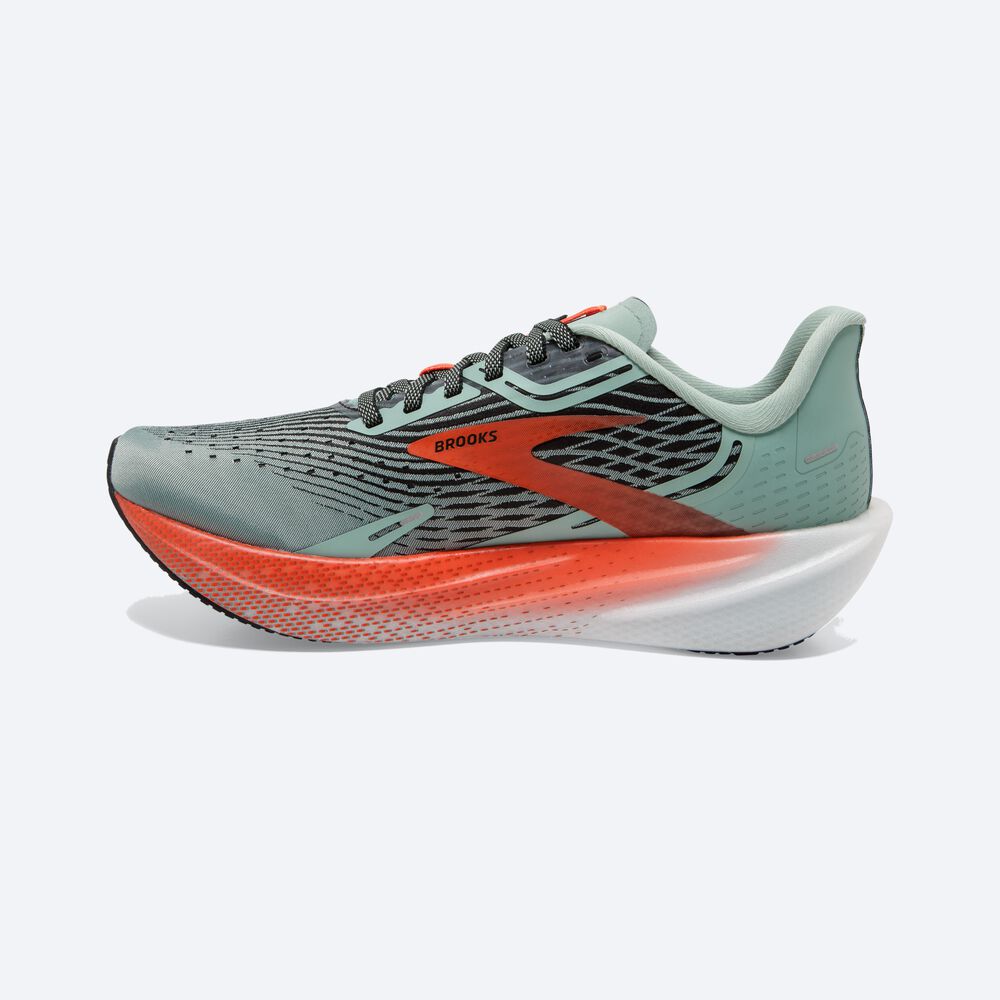 Brooks Hyperion Max Kadın Koşu Ayakkabısı Mavi/Pembe | TR-247689