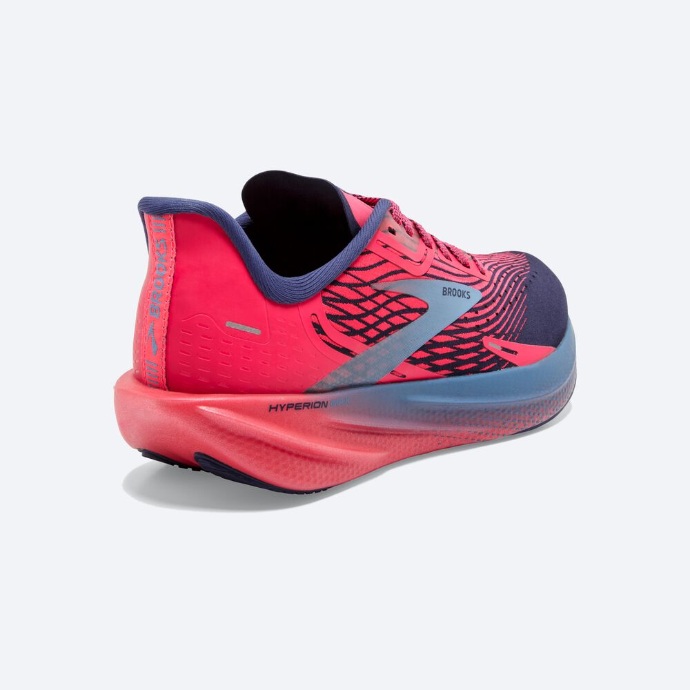 Brooks Hyperion Max Kadın Koşu Ayakkabısı Pembe/Mavi | TR-685794