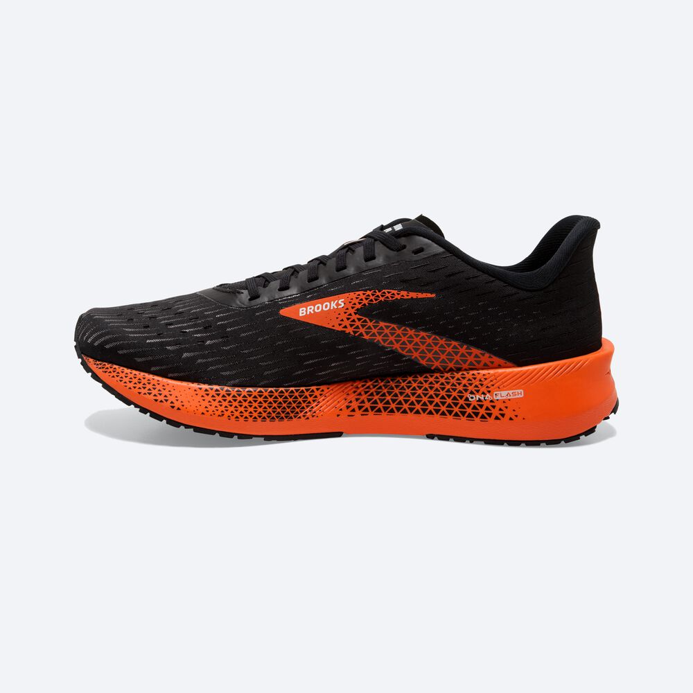 Brooks Hyperion Tempo Erkek Koşu Ayakkabısı Siyah/Gri | TR-635824