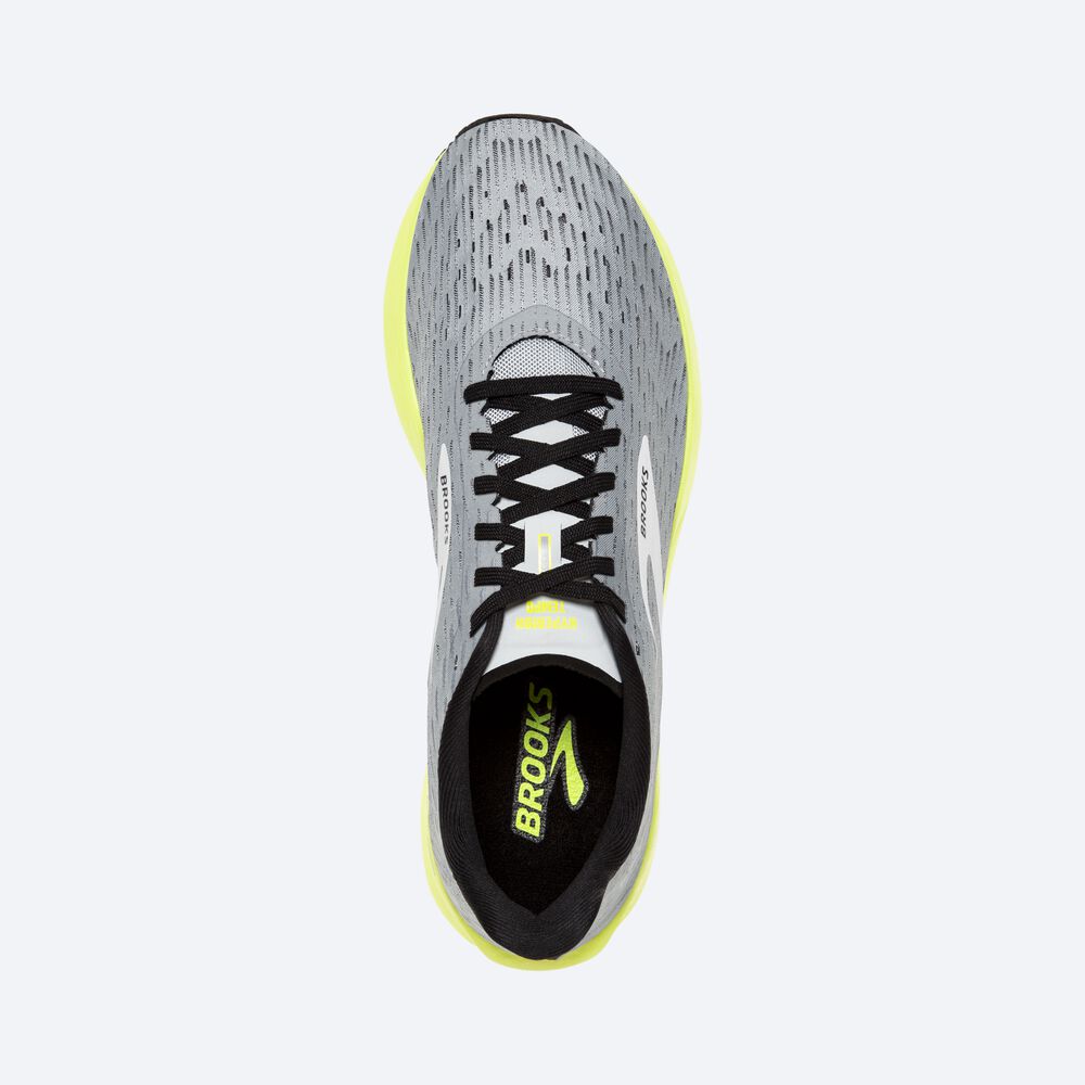 Brooks Hyperion Tempo Erkek Koşu Ayakkabısı Gri/Siyah | TR-691273