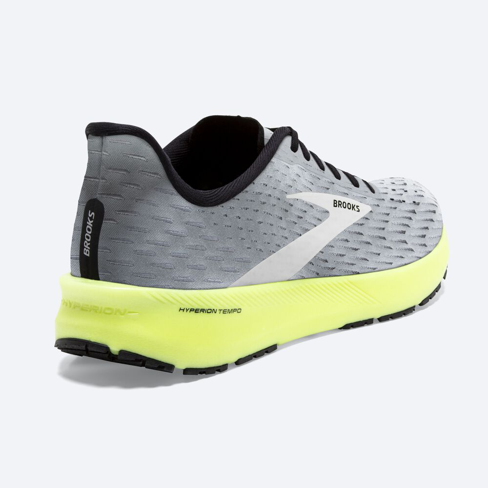 Brooks Hyperion Tempo Erkek Koşu Ayakkabısı Gri/Siyah | TR-691273