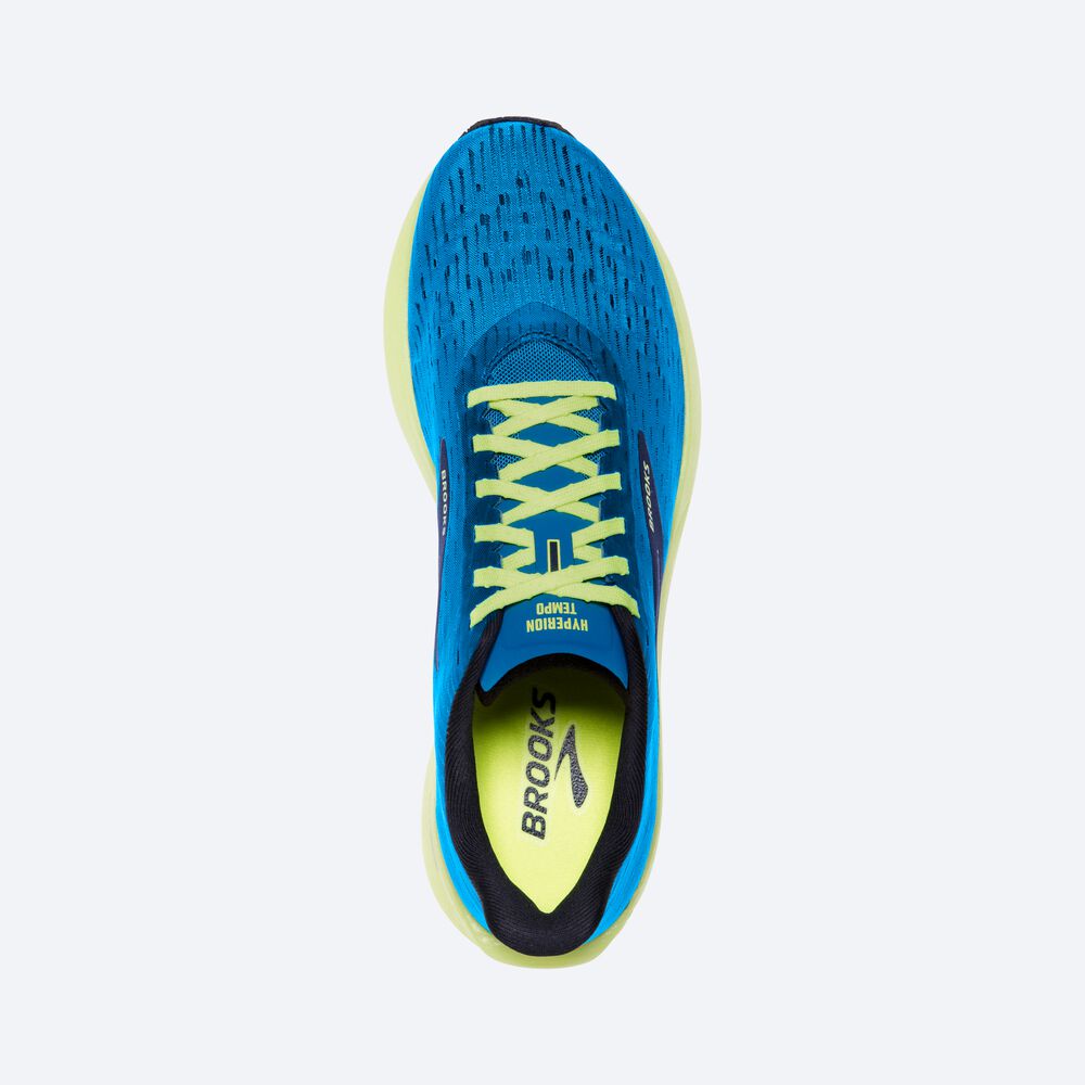 Brooks Hyperion Tempo Erkek Koşu Ayakkabısı Mavi/Lacivert | TR-803492