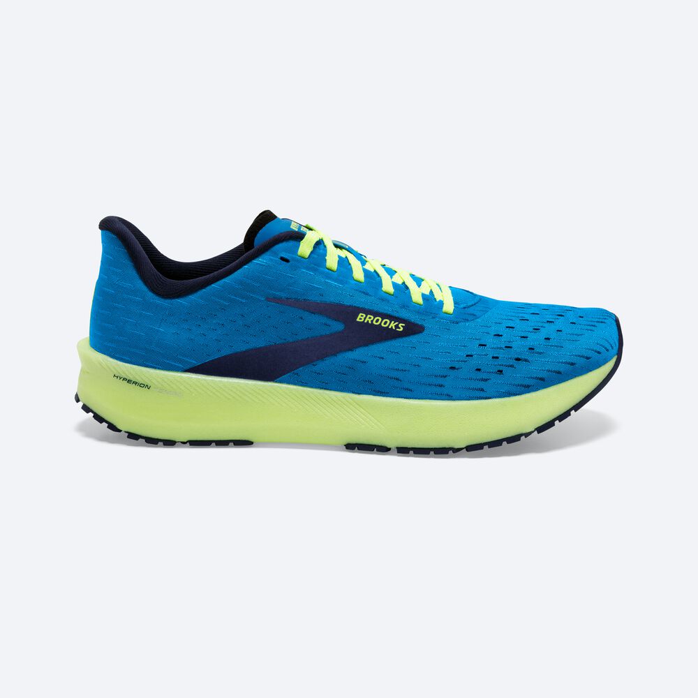 Brooks Hyperion Tempo Erkek Koşu Ayakkabısı Mavi/Lacivert | TR-803492