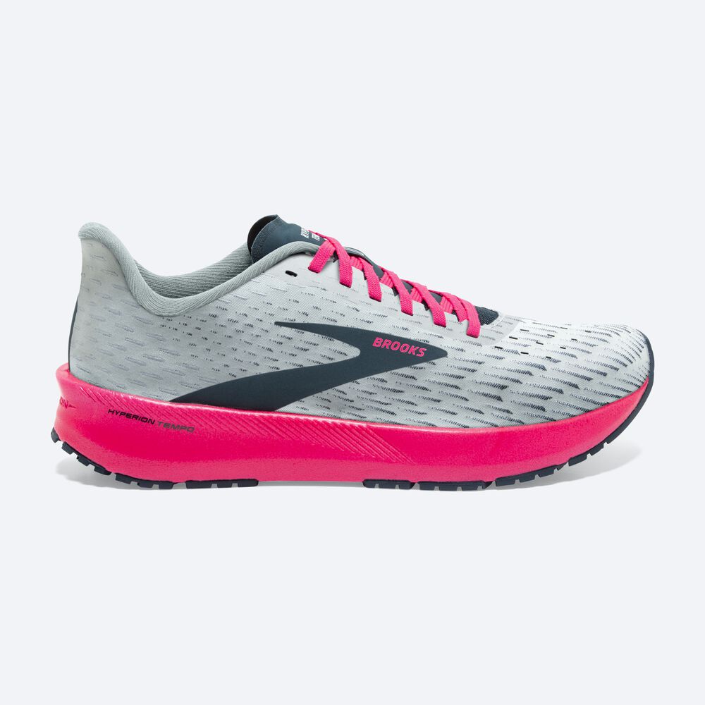 Brooks Hyperion Tempo Kadın Koşu Ayakkabısı Lacivert/Pembe | TR-930576