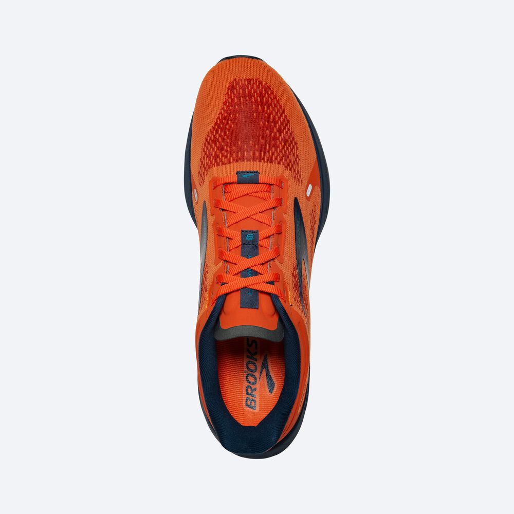 Brooks Launch 9 Erkek Koşu Ayakkabısı Kahverengi/Turkuaz | TR-563891