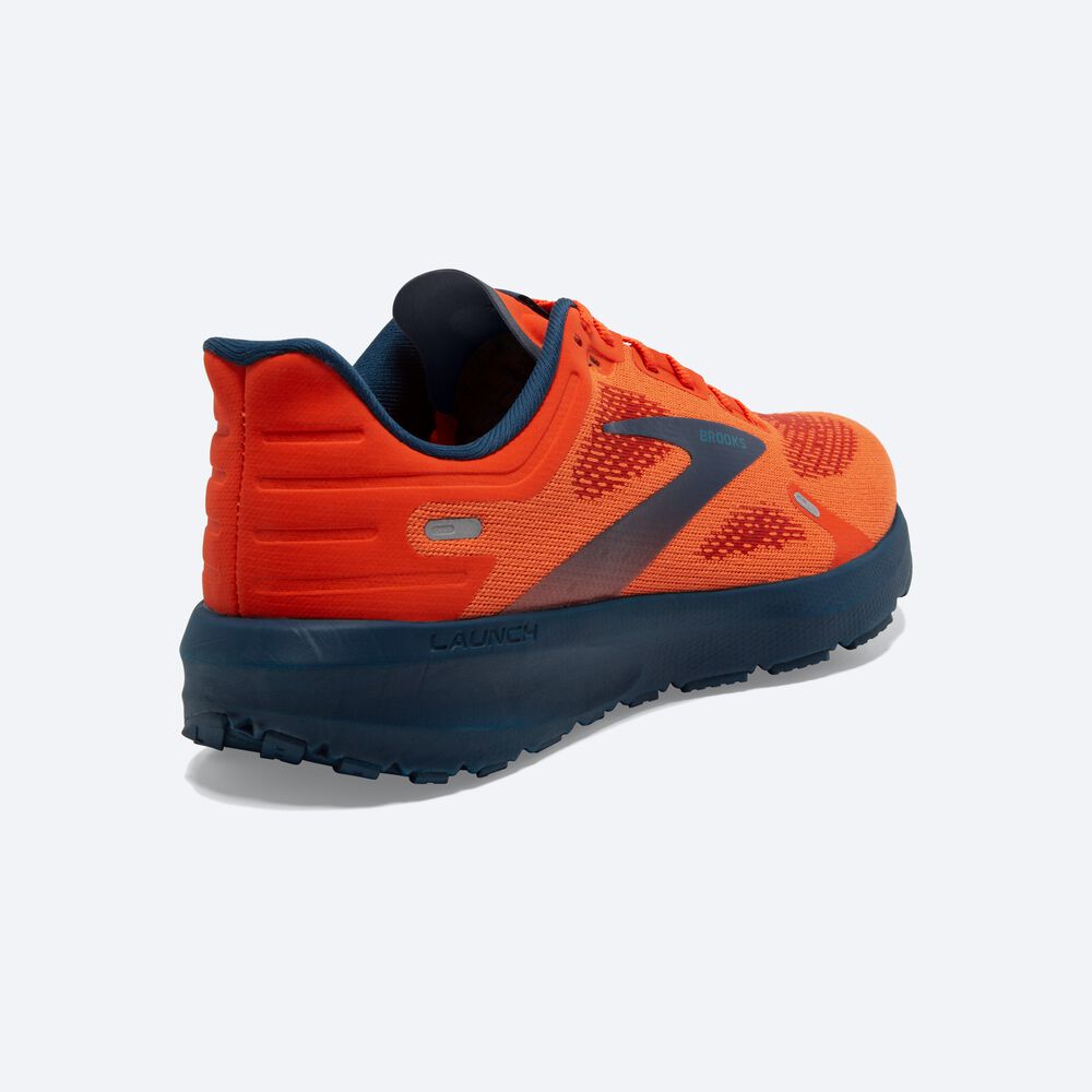 Brooks Launch 9 Erkek Koşu Ayakkabısı Kahverengi/Turkuaz | TR-563891