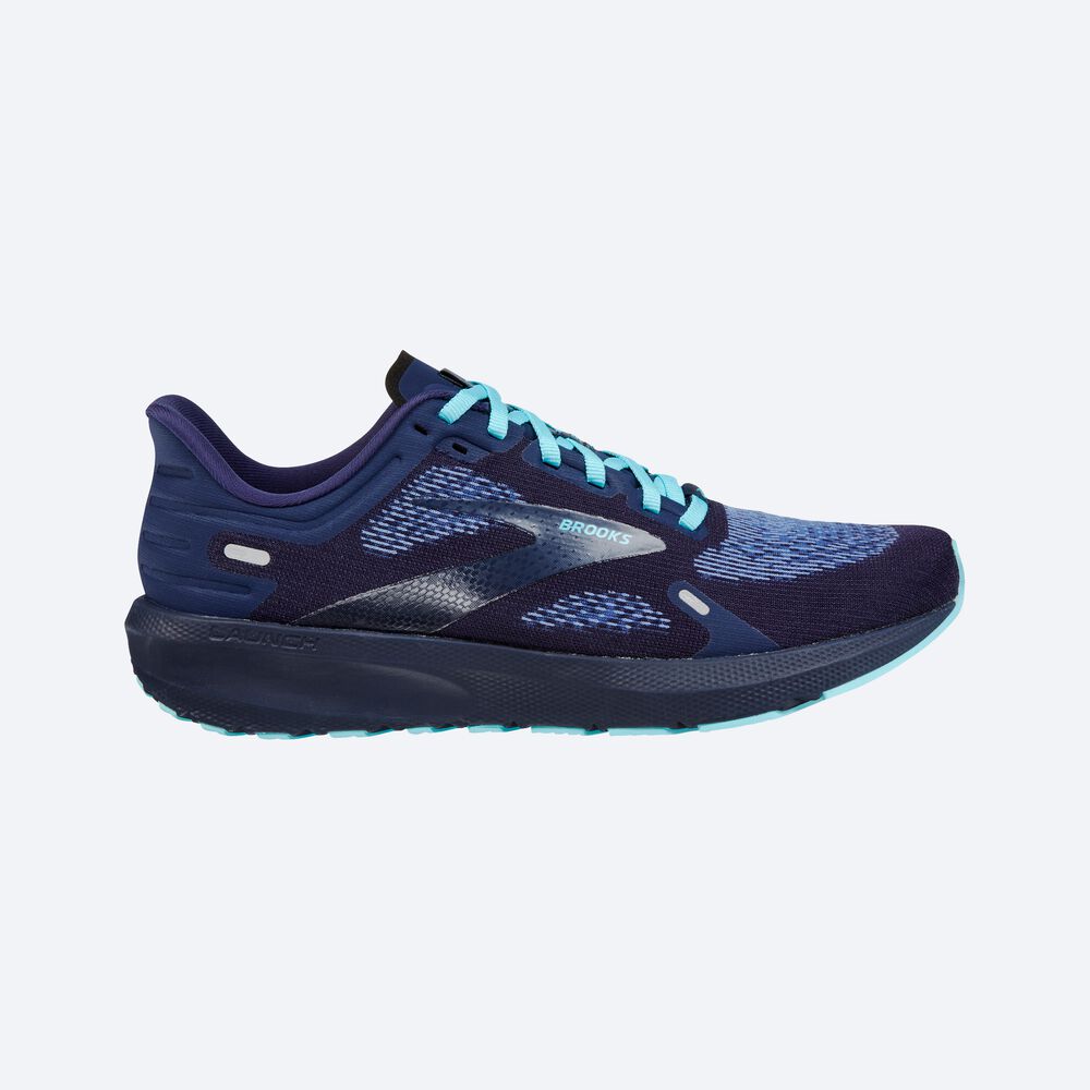 Brooks Launch 9 Erkek Koşu Ayakkabısı Mavi/Mavi | TR-738501