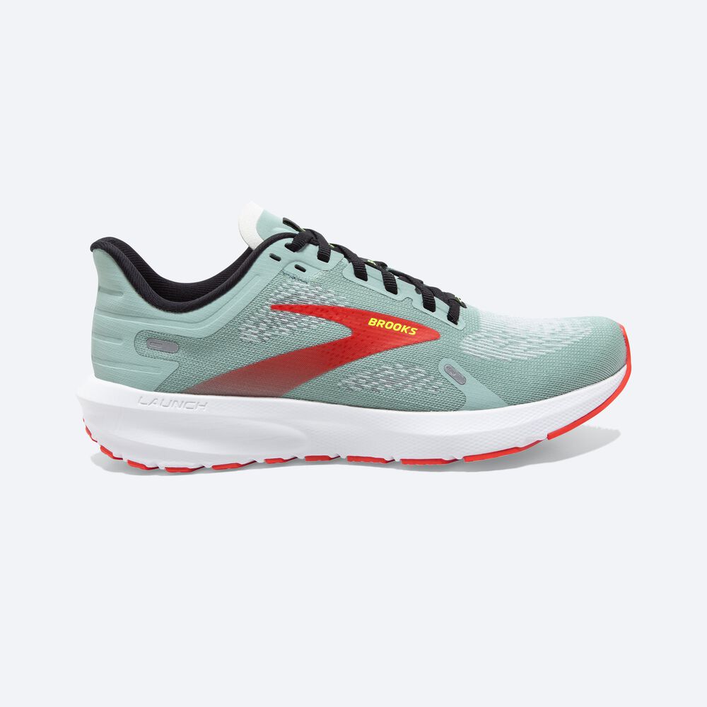 Brooks Launch 9 Kadın Koşu Ayakkabısı Mavi/Siyah/Pembe | TR-647183