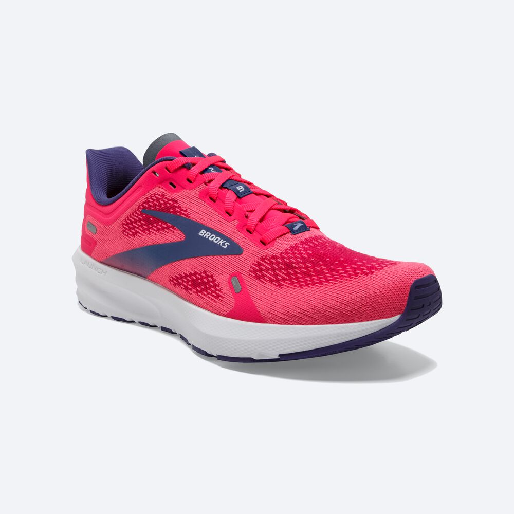 Brooks Launch 9 Kadın Koşu Ayakkabısı Pembe/Küpe Çiçeği | TR-104768