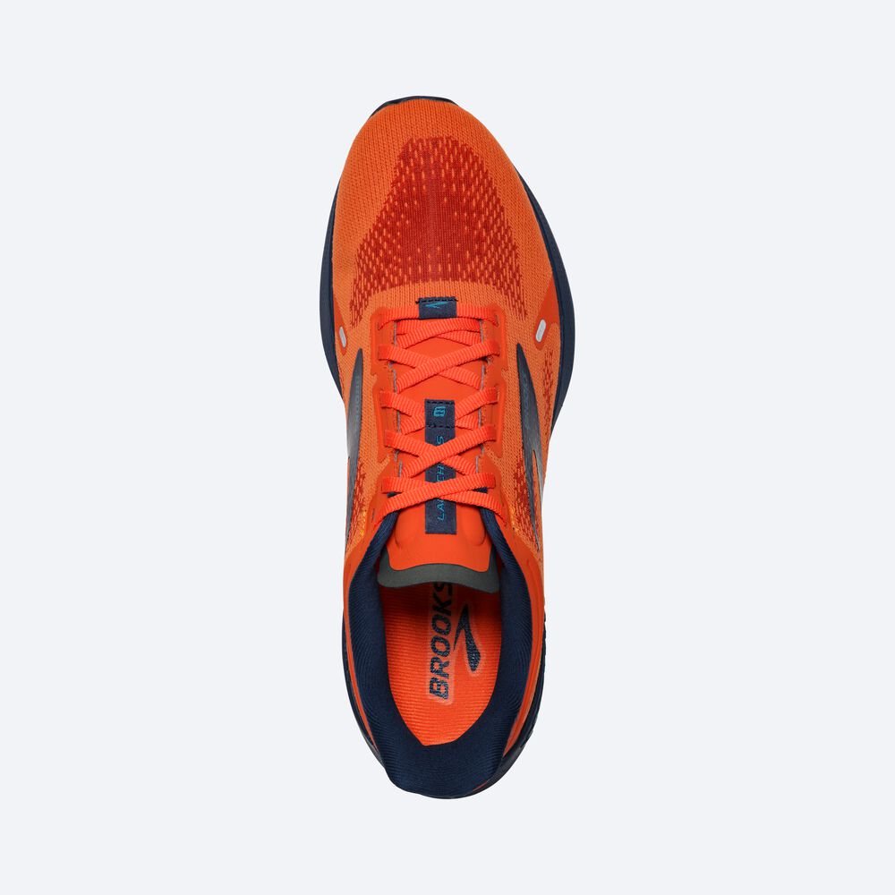 Brooks Launch GTS 9 Erkek Koşu Ayakkabısı Kahverengi/Turkuaz | TR-746392