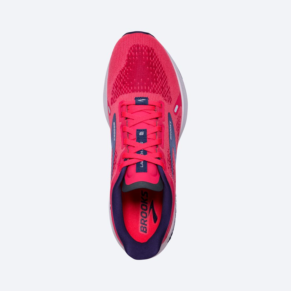 Brooks Launch GTS 9 Kadın Koşu Ayakkabısı Pembe/Küpe Çiçeği | TR-594362