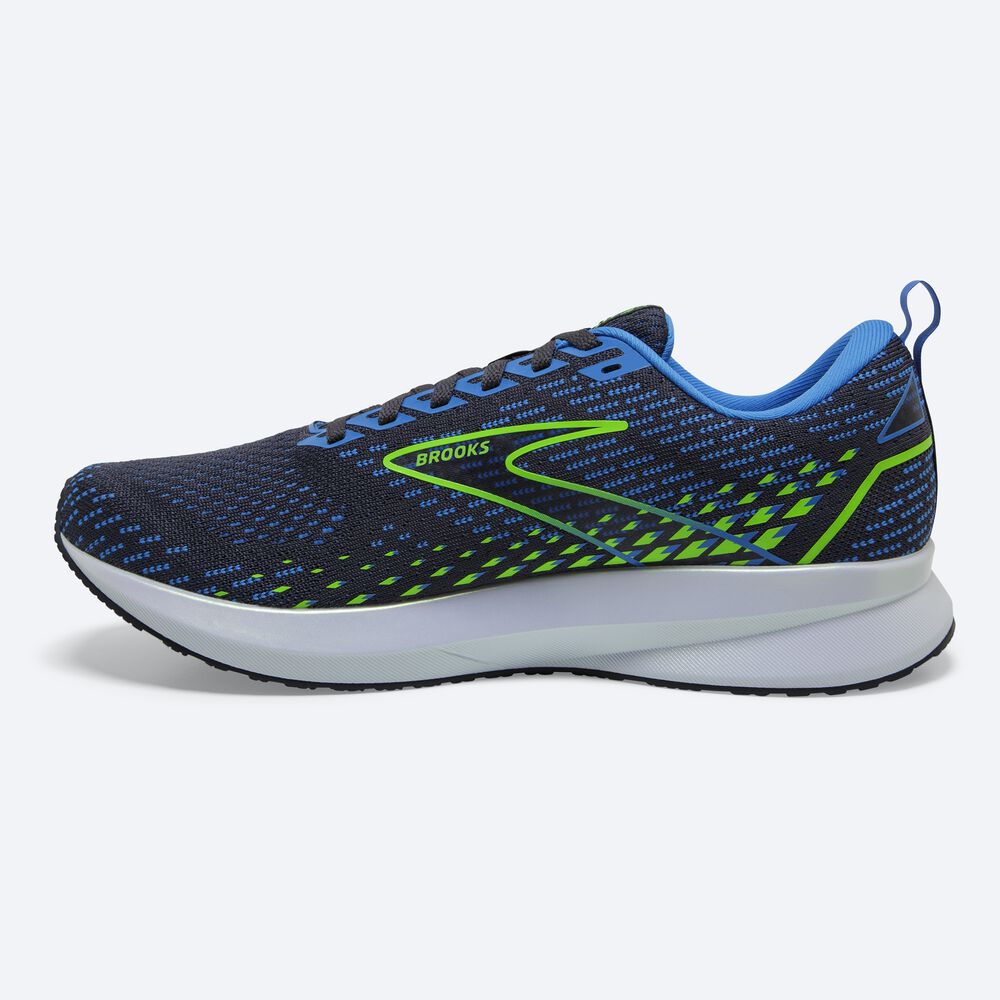 Brooks Levitate 5 Erkek Koşu Ayakkabısı Mavi/Yeşil | TR-340967