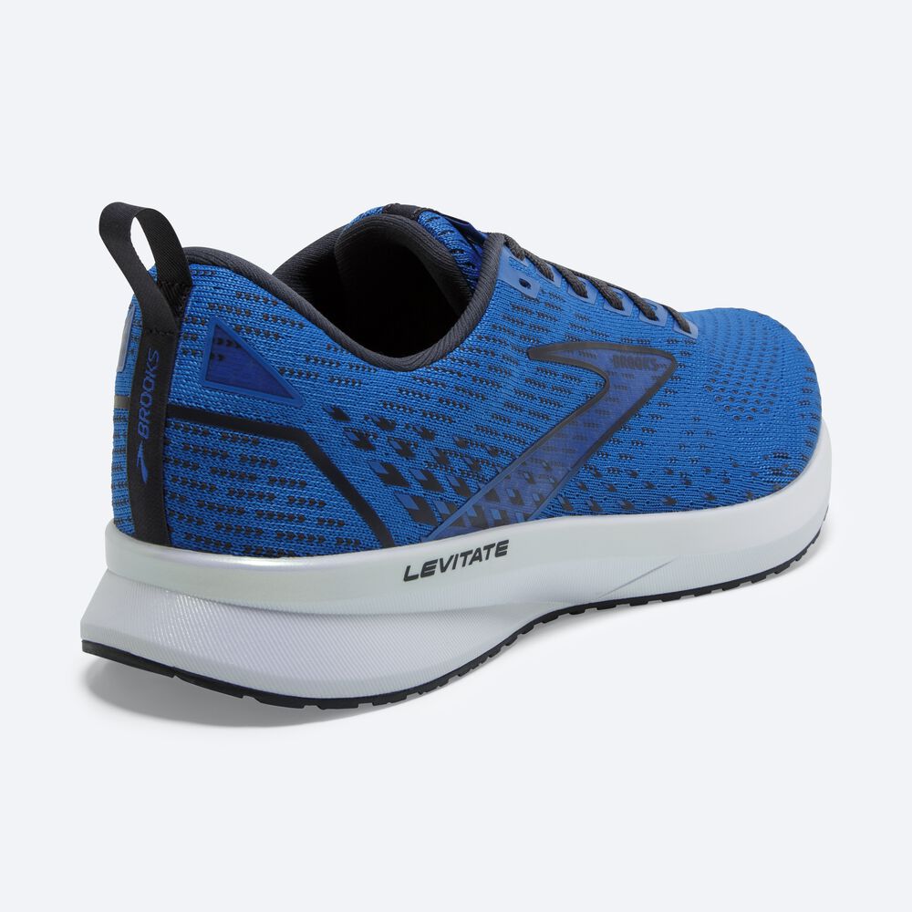 Brooks Levitate 5 Erkek Koşu Ayakkabısı Mavi/Beyaz | TR-456930