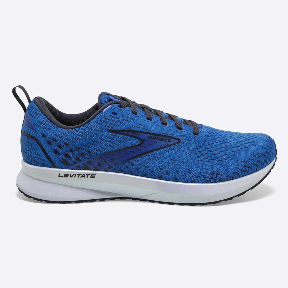 Brooks Levitate 5 Erkek Koşu Ayakkabısı Mavi/Beyaz | TR-456930