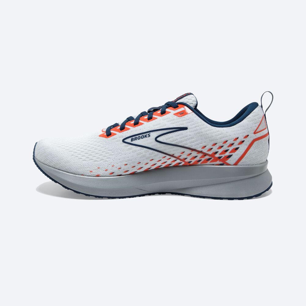 Brooks Levitate 5 Erkek Koşu Ayakkabısı Beyaz/Kahverengi | TR-904756