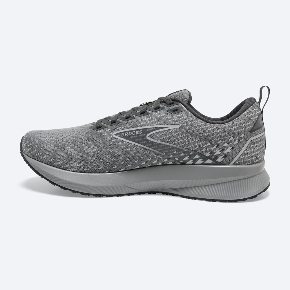 Brooks Levitate 5 Kadın Koşu Ayakkabısı Gri/Siyah | TR-159806