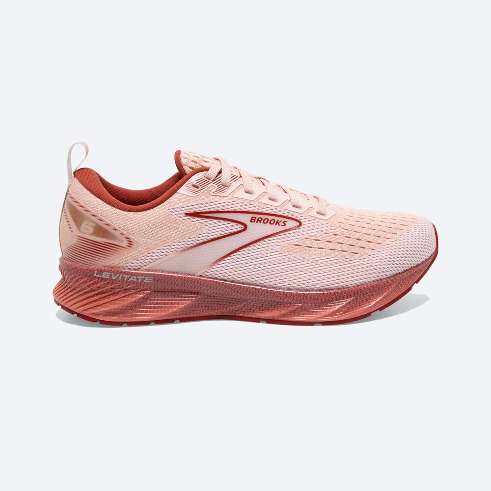 Brooks Levitate 6 Kadın Koşu Ayakkabısı Pembe | TR-395076