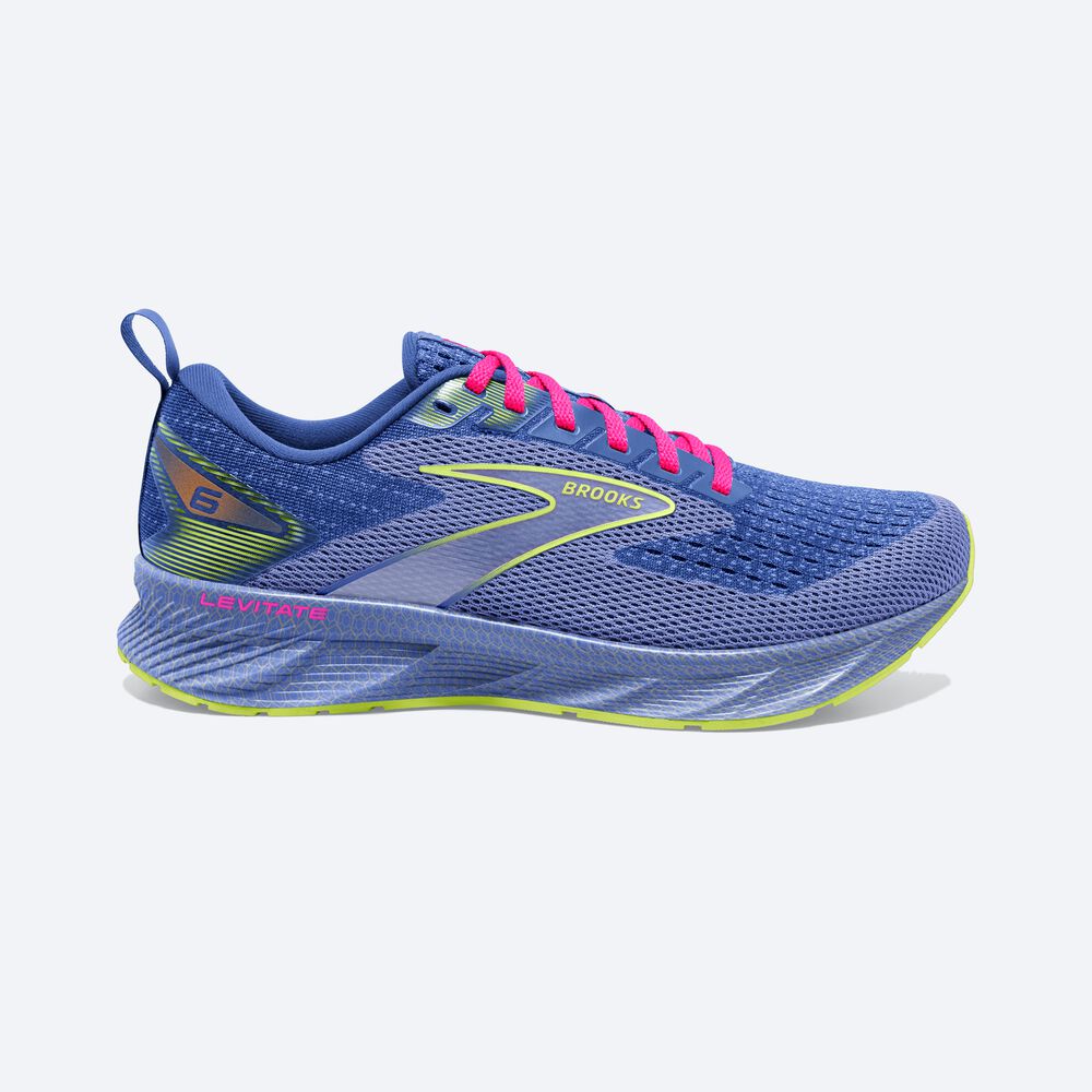 Brooks Levitate 6 Kadın Koşu Ayakkabısı Mor/Pembe | TR-736210