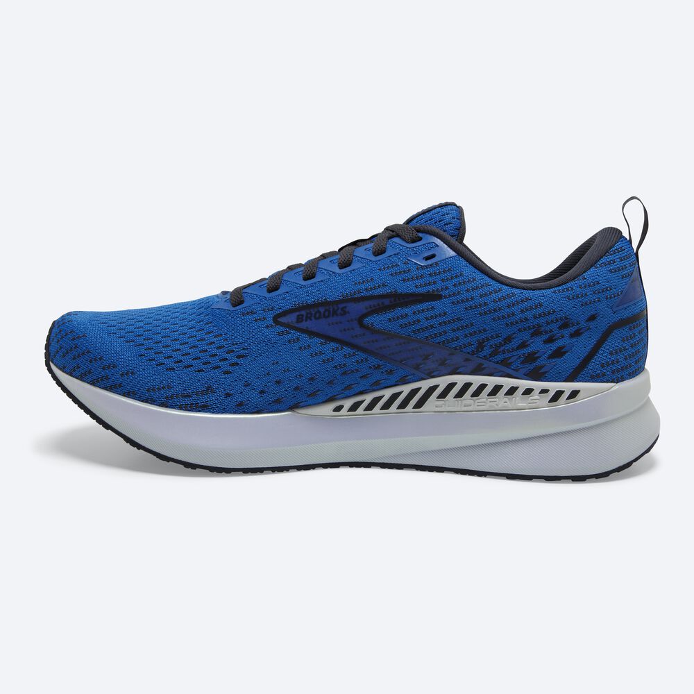 Brooks Levitate GTS 5 Erkek Koşu Ayakkabısı Mavi/Beyaz | TR-903516