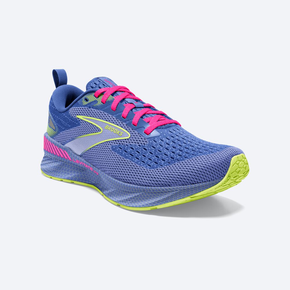 Brooks Levitate GTS 6 Kadın Koşu Ayakkabısı Mor/Pembe | TR-056483