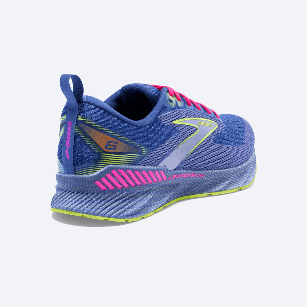 Brooks Levitate GTS 6 Kadın Koşu Ayakkabısı Mor/Pembe | TR-056483