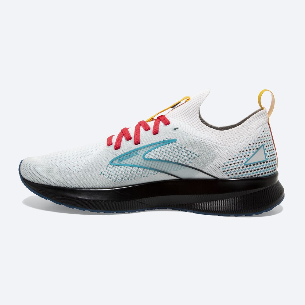 Brooks Levitate StealthFit 5 Kadın Koşu Ayakkabısı Beyaz/Mavi | TR-913280