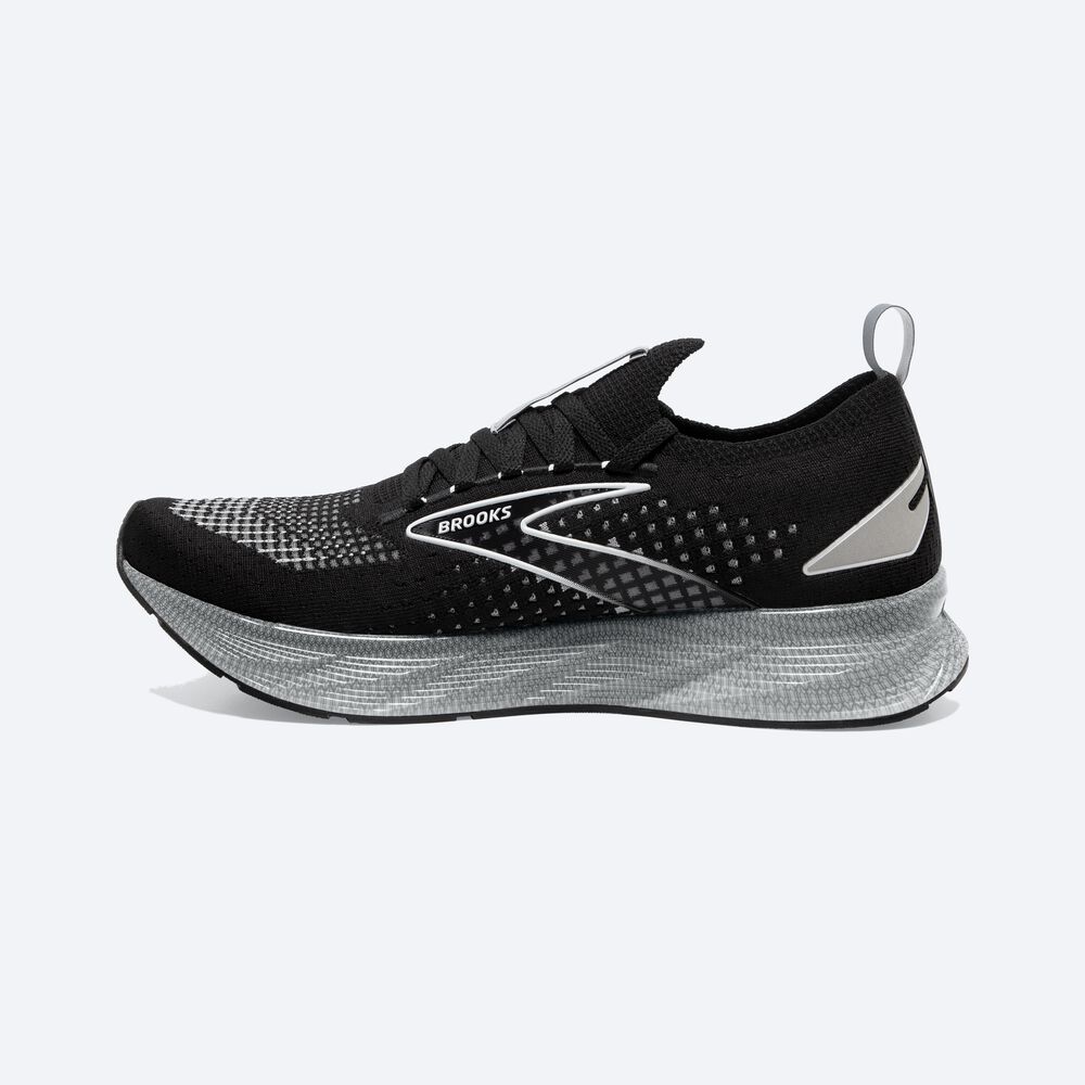 Brooks Levitate StealthFit 6 Erkek Koşu Ayakkabısı Siyah/Gri | TR-372514