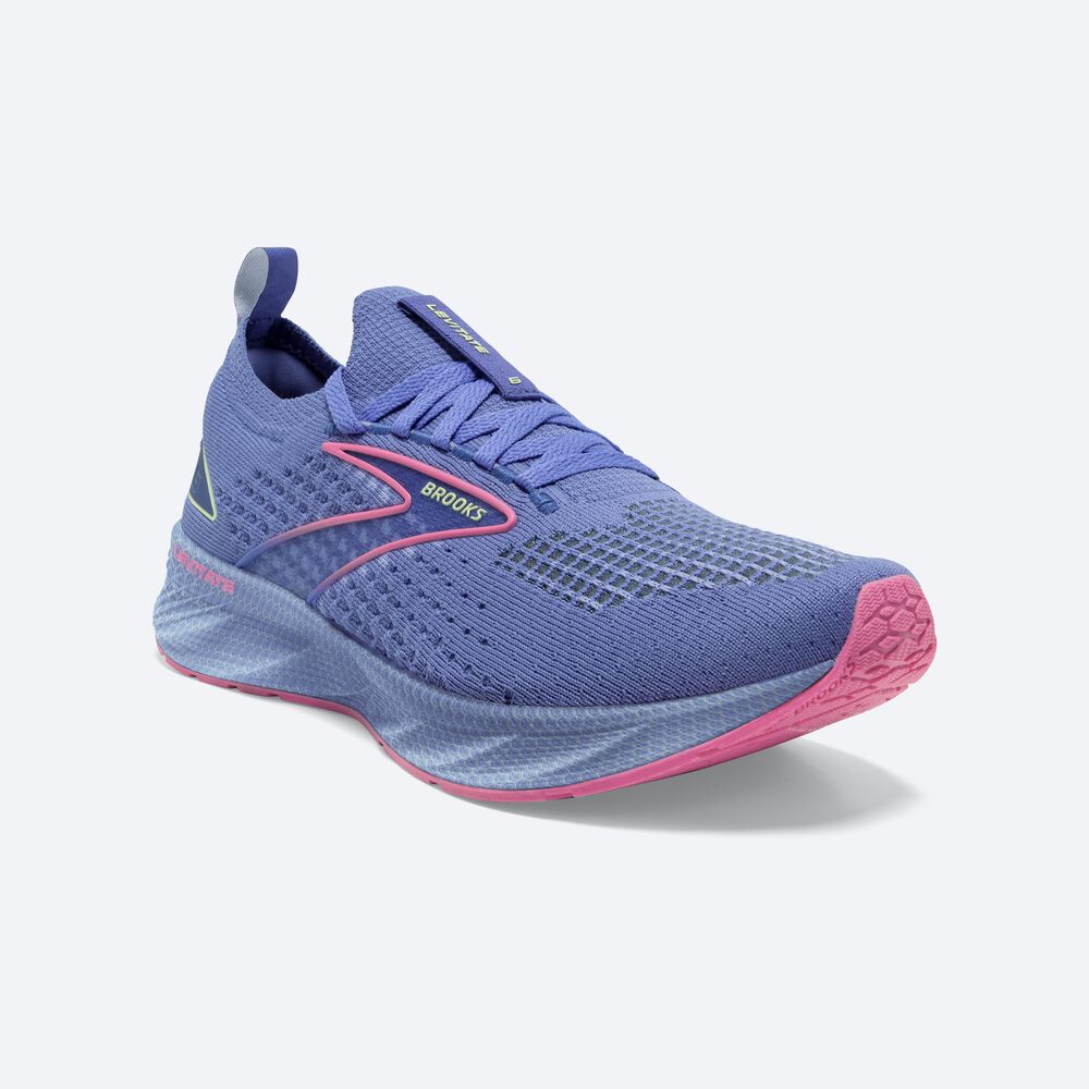 Brooks Levitate StealthFit 6 Kadın Koşu Ayakkabısı Mor/Pembe | TR-527013