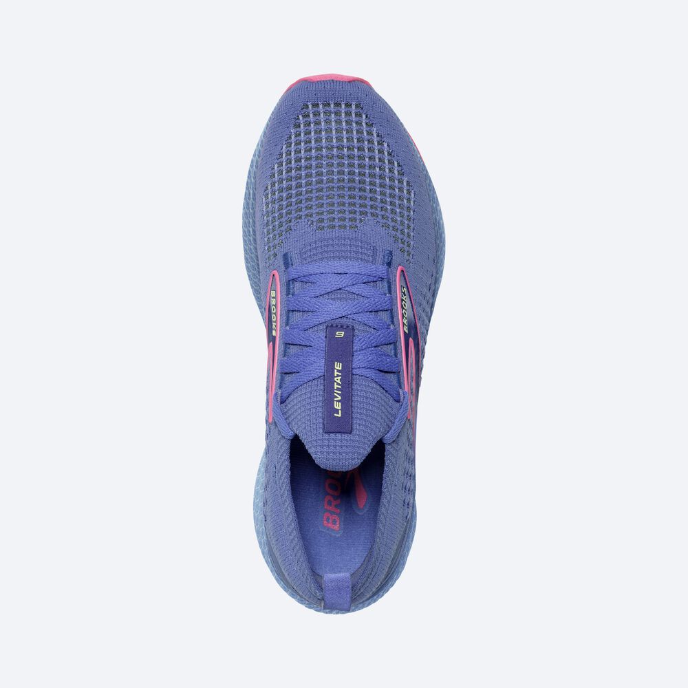 Brooks Levitate StealthFit 6 Kadın Koşu Ayakkabısı Mor/Pembe | TR-527013