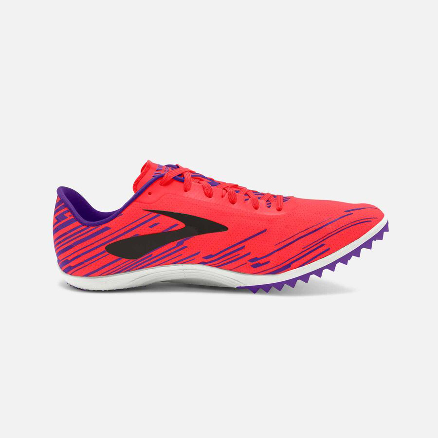 Brooks Mach 18 Spikeless Kadın Çivili Ayakkabı Pembe/Mor | TR-920183