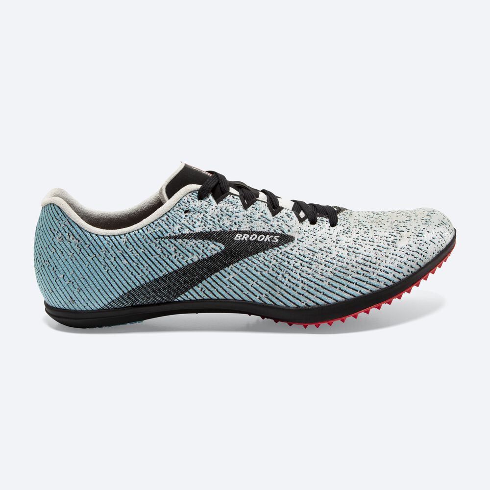 Brooks Mach 19 Spikeless Erkek Çivili Ayakkabı Gri/Siyah | TR-608132