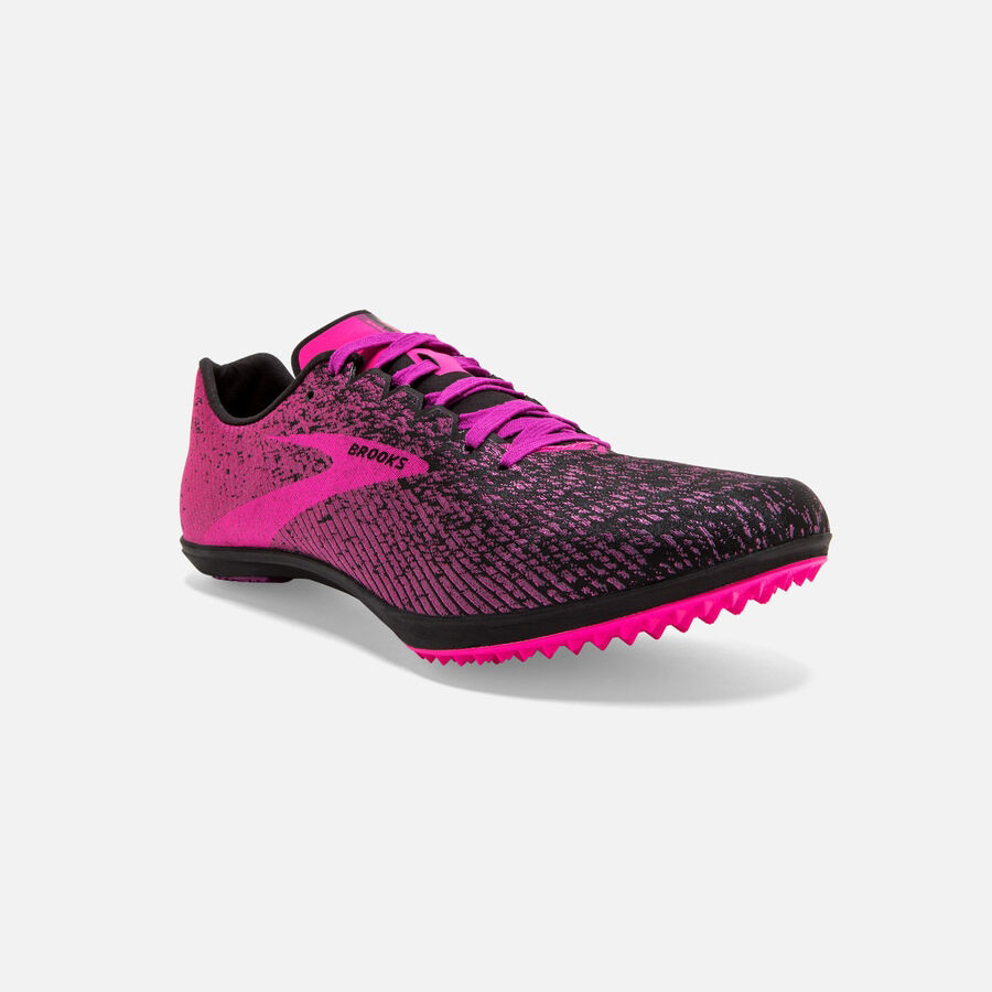 Brooks Mach 19 Spikeless Kadın Çivili Ayakkabı Gri/Siyah | TR-064795