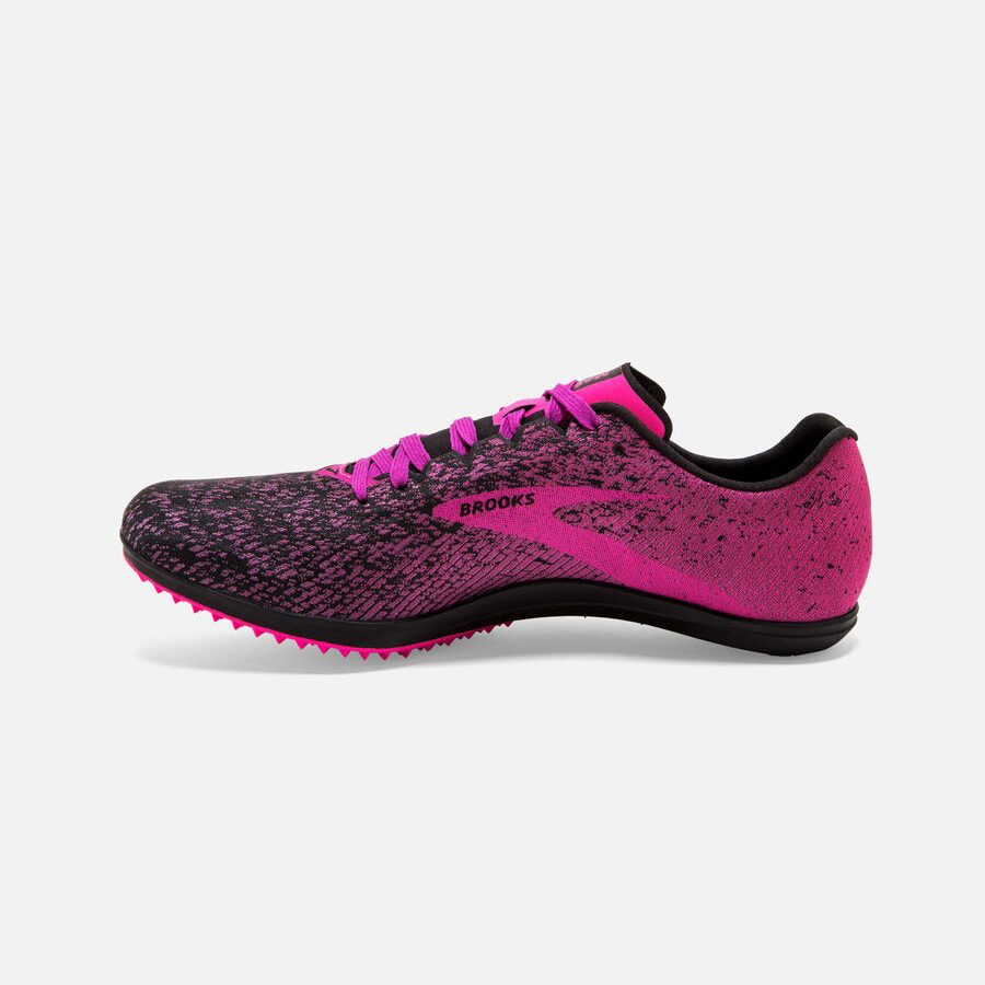 Brooks Mach 19 Spikeless Kadın Çivili Ayakkabı Gri/Siyah | TR-064795