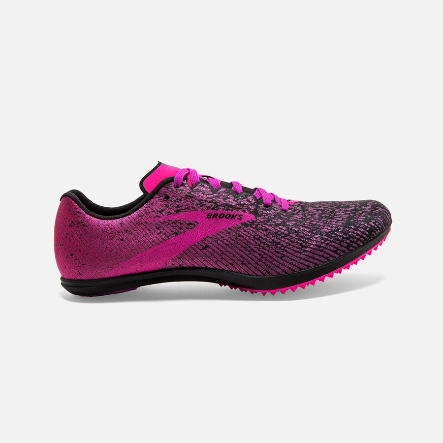 Brooks Mach 19 Spikeless Kadın Çivili Ayakkabı Gri/Siyah | TR-064795