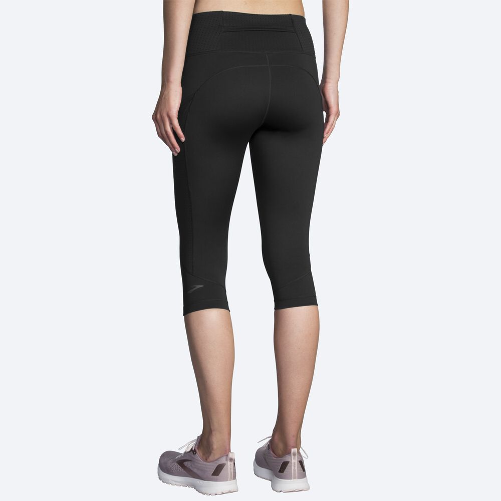 Brooks Method 1/2 Crop Tight Kadın Tayt Siyah | TR-162805