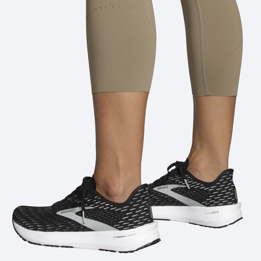 Brooks Method 3/4 Tight Kadın Tayt Haki | TR-790835