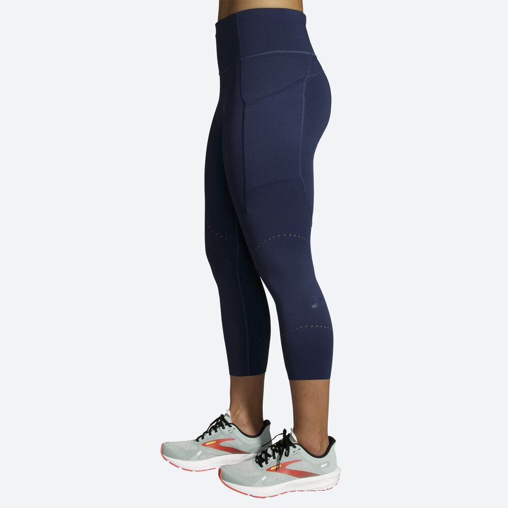 Brooks Method 3/4 Tight Kadın Tayt Lacivert | TR-356721