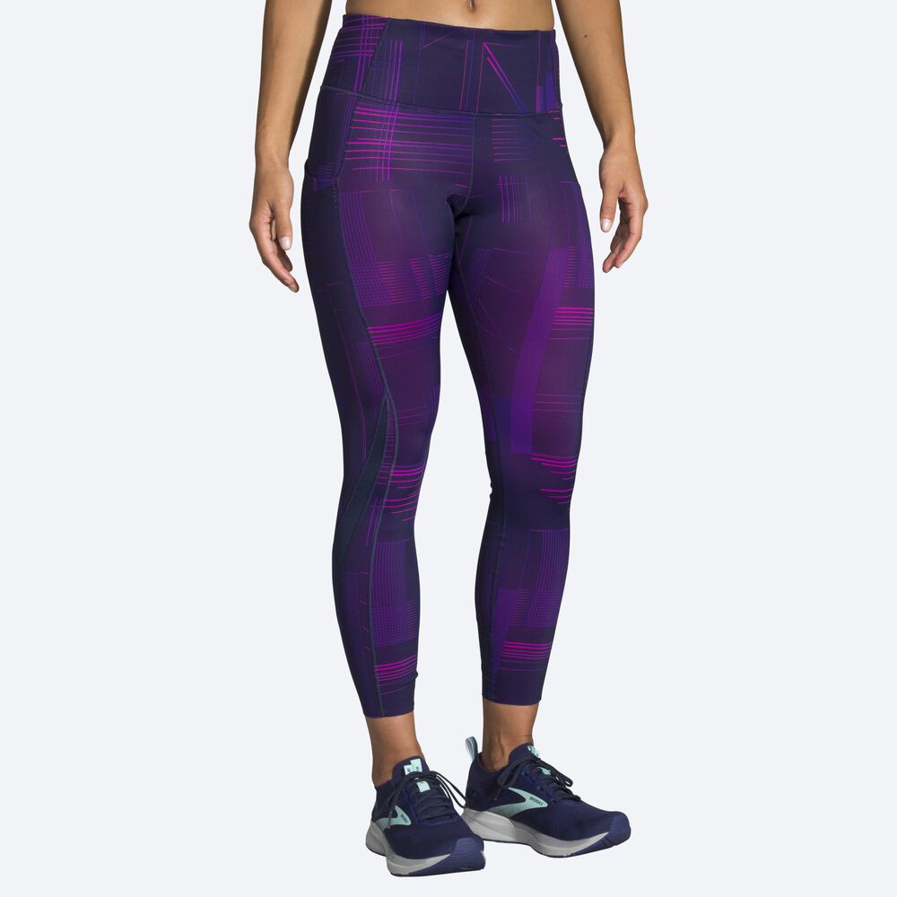 Brooks Method 7/8 Tight Kadın Tayt Lacivert | TR-058693