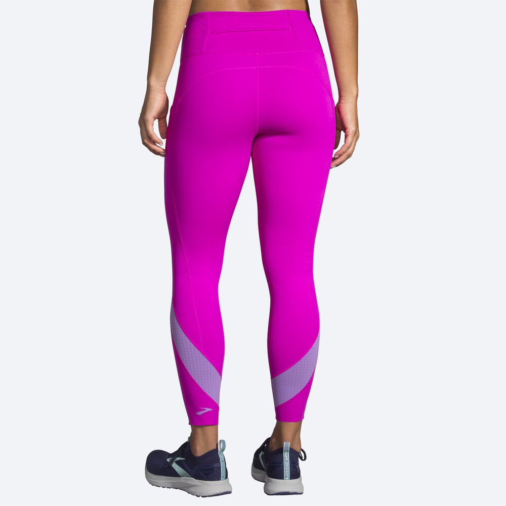 Brooks Method 7/8 Tight Kadın Tayt Pembe/Mor | TR-678193