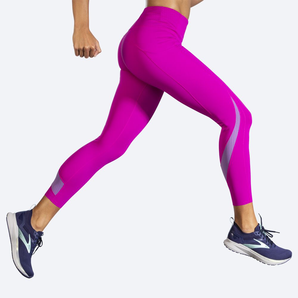 Brooks Method 7/8 Tight Kadın Tayt Pembe/Mor | TR-678193